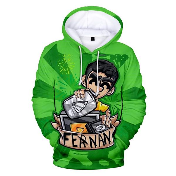 men's hoodies & sweatshirts fernanfloo hoodie women/men3d printed hooded sweatshirt boys/girls streetwear children's anime cartoon, Black
men's hoodies & sweatshirts fernanfloo hoodie women/men3d printed hooded sweatshirt boys/girls streetwear children's anime cartoon, Black