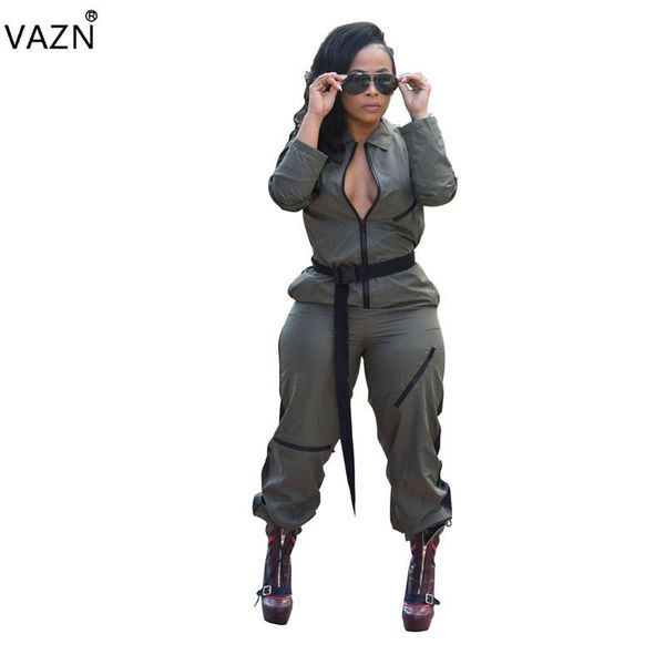 women's jumpsuits & rompers vazn autumn 2021 fashion ladies casual solid full sleeve high street lady straigh tracksuit long romper th3, Black;white
women's jumpsuits & rompers vazn autumn 2021 fashion ladies casual solid full sleeve high street lady straigh tracksuit long romper th3, Black;white