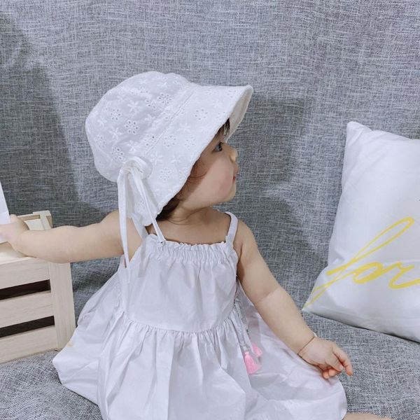 hair accessories summer breathable baby sun hat cute flower girl beach outdoor kids children hollow bucket cap, Slivery;white
hair accessories summer breathable baby sun hat cute flower girl beach outdoor kids children hollow bucket cap, Slivery;white