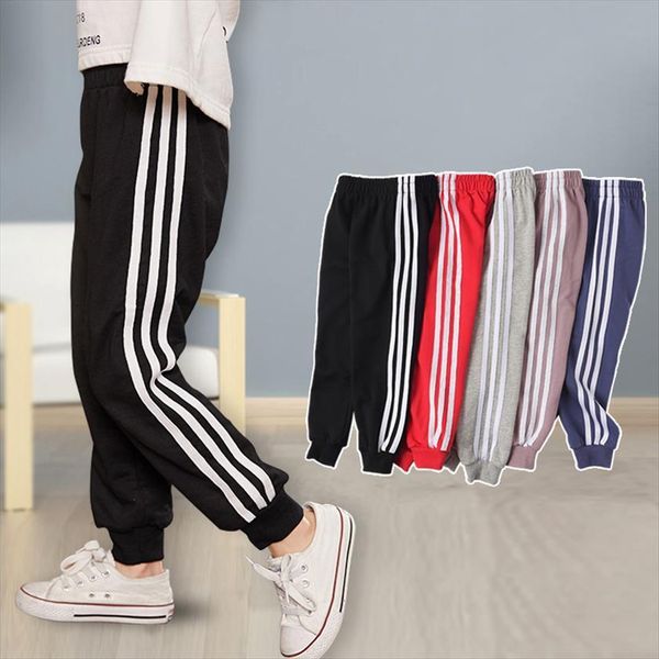 children cotton pants 2 6year boys girls casual stripepants kids sports trousers, Blue
children cotton pants 2 6year boys girls casual stripepants kids sports trousers, Blue