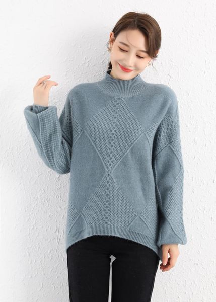 sanofi pullover sweater 2021 style women's fashion hem irregular length design elegant ladies sweaters, White;black 
sanofi pullover sweater 2021 style women's fashion hem irregular length design elegant ladies sweaters, White;black