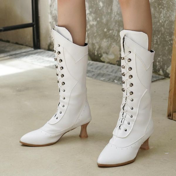 boots gigifox brand big size 45 short heels pointed toe shoelaces vintage mid-calf winter shoes women female, Black
boots gigifox brand big size 45 short heels pointed toe shoelaces vintage mid-calf winter shoes women female, Black