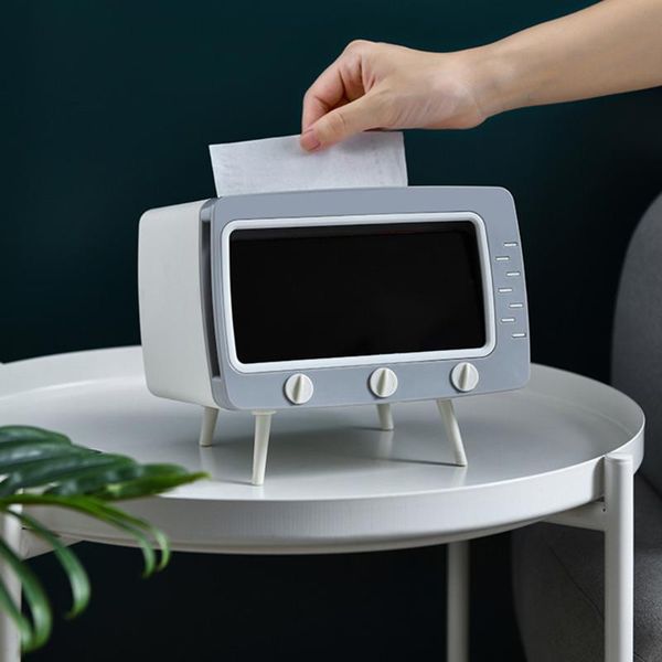 creative 2 in 1 tissue box office desk tv appearance with phone stand lazy people portable toilet paper holders n50 boxes & napkins
creative 2 in 1 tissue box office desk tv appearance with phone stand lazy people portable toilet paper holders n50 boxes & napkins