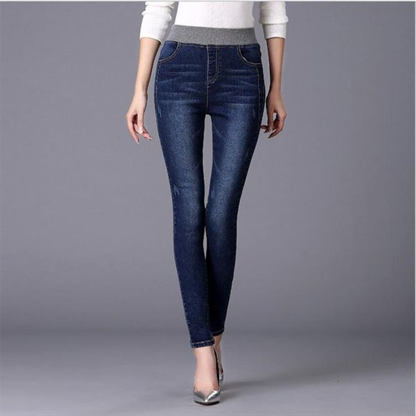 plus size 26 40 elastic womens jean trousers stretch slim was thin cotton elasticity waist pencil pants, Blue
plus size 26 40 elastic womens jean trousers stretch slim was thin cotton elasticity waist pencil pants, Blue