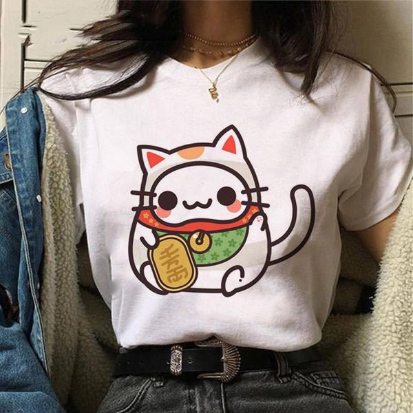 japanese cat t shirt women clothes summer kawaii aesthetic tshirt ulzzang casual cartoon t-shirt harajuku female women's, White
japanese cat t shirt women clothes summer kawaii aesthetic tshirt ulzzang casual cartoon t-shirt harajuku female women's, White