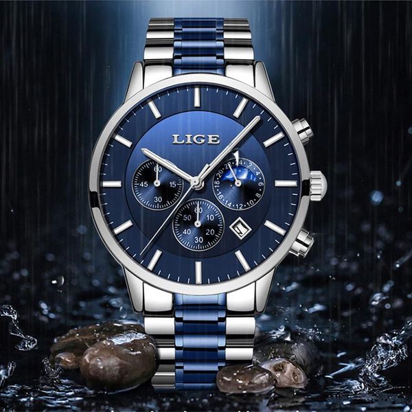 brand men watches stainless steel waterproof sport quartz watch luxury business clock male relogio masculino wristwatches, Slivery;brown
brand men watches stainless steel waterproof sport quartz watch luxury business clock male relogio masculino wristwatches, Slivery;brown