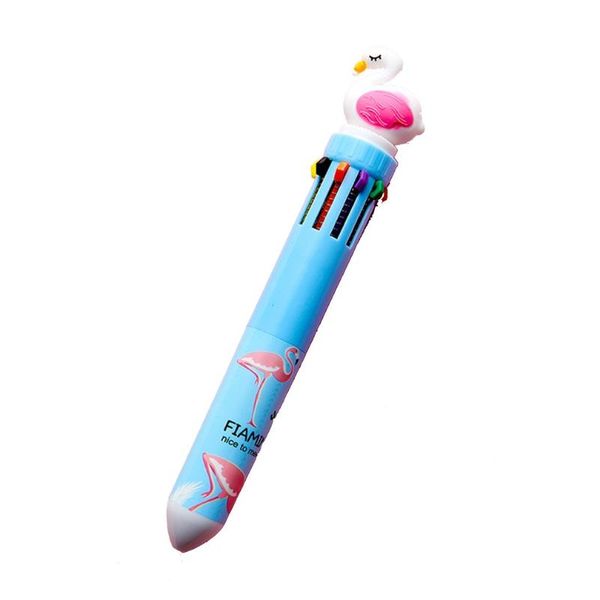 multi-function ten color ballpoint pen kawaii stationery cute pens novelty student writing gel learning office supplies, Blue;orange
multi-function ten color ballpoint pen kawaii stationery cute pens novelty student writing gel learning office supplies, Blue;orange