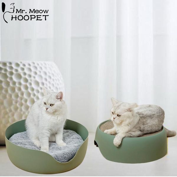 cat beds & furniture hoopet round nest durable scrather board functional pet bed grid warm mat
cat beds & furniture hoopet round nest durable scrather board functional pet bed grid warm mat