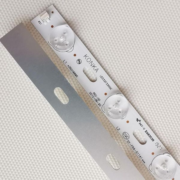 strips 2 pcs/lot led backlight strip 12 lamp for konka 32"tv led32f3300c 35016695 35017248 ic-bkkl32d019 led32m2800pde led32f3100ce 6v
strips 2 pcs/lot led backlight strip 12 lamp for konka 32"tv led32f3300c 35016695 35017248 ic-bkkl32d019 led32m2800pde led32f3100ce 6v