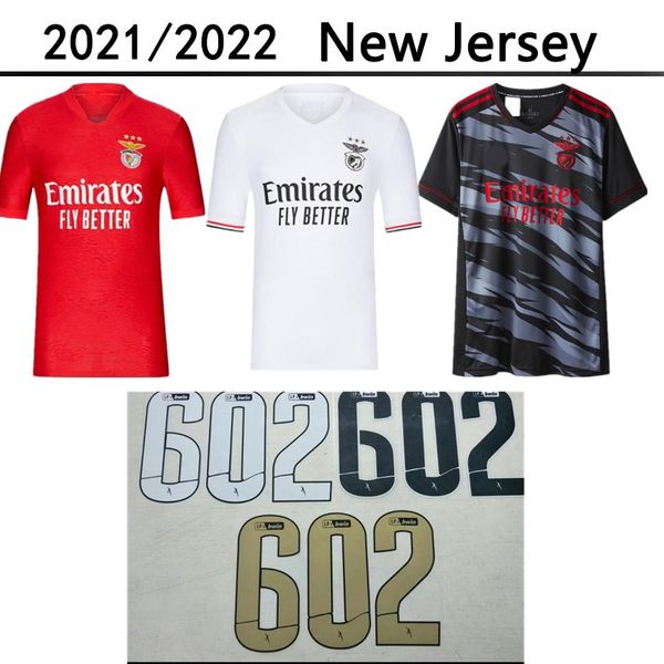 21 22 benfica home away third soccer jerseys pizzi jonas gabrielb camiseta seferovic zivkovic salvio eliseu fejsa men football shirts, Black;yellow
21 22 benfica home away third soccer jerseys pizzi jonas gabrielb camiseta seferovic zivkovic salvio eliseu fejsa men football shirts, Black;yellow
