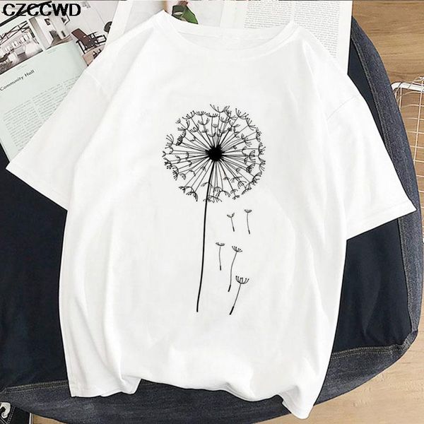 summer down wildflower dandelion print vogue women t-shirt simple casual fun t shirt gift for lady yong girl tees women's blouses & sh, White
summer down wildflower dandelion print vogue women t-shirt simple casual fun t shirt gift for lady yong girl tees women's blouses & sh, White