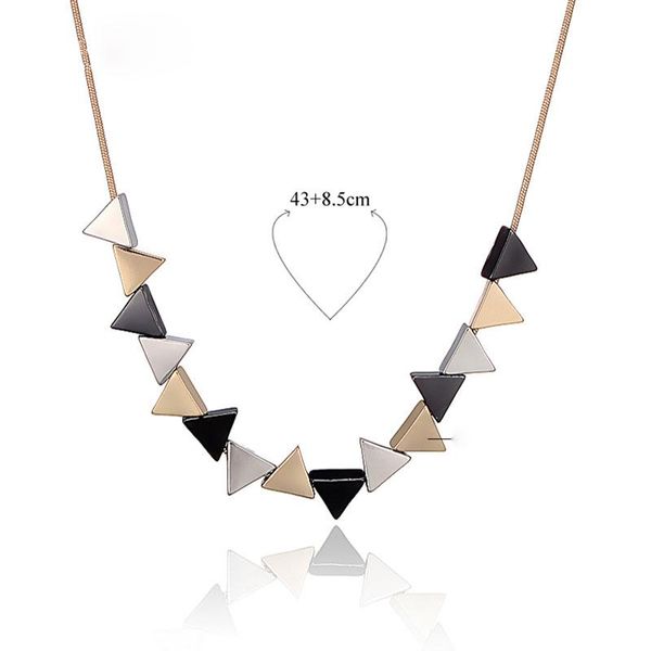 chains simple bohemian clavicle necklace for women fashion alloy geometric chain choker female charm party neck jewelry, Silver
chains simple bohemian clavicle necklace for women fashion alloy geometric chain choker female charm party neck jewelry, Silver