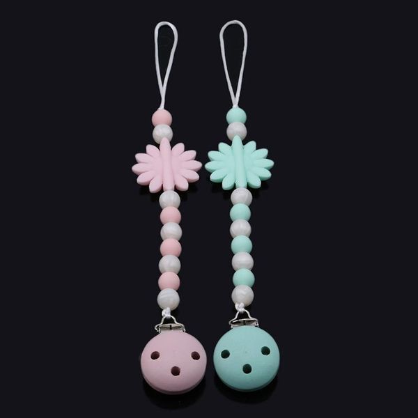 pacifiers# 1pcs silicone personalised name baby pacifier clips beads flower chain holder shower gift teether ho
pacifiers# 1pcs silicone personalised name baby pacifier clips beads flower chain holder shower gift teether ho