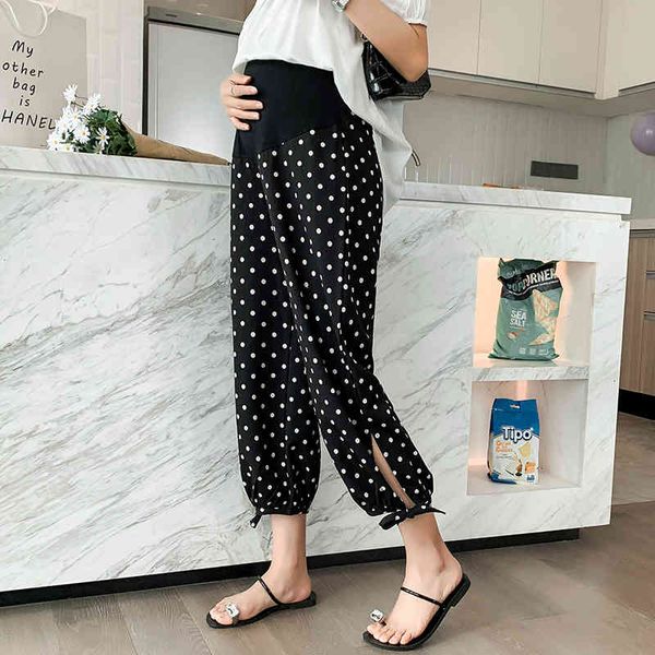 maternity bottoms a903# summer thin polka dot printed chiffon maternity wide leg loose belly pants for pregnant women pregnancy tencel shirt, White
maternity bottoms a903# summer thin polka dot printed chiffon maternity wide leg loose belly pants for pregnant women pregnancy tencel shirt, White