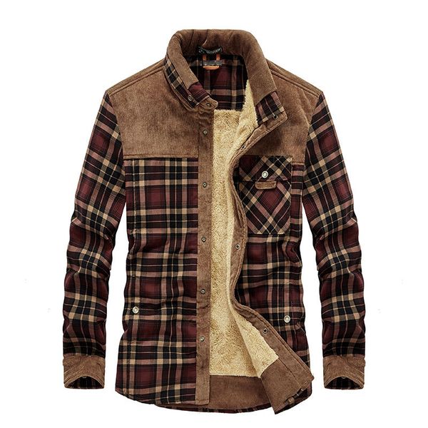 designers winter shirt for men thick cotton warm fleece shirts plaid long sleeve mens shirt buffalo plaid flannel jacket plus si, White;black
designers winter shirt for men thick cotton warm fleece shirts plaid long sleeve mens shirt buffalo plaid flannel jacket plus si, White;black
