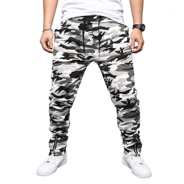spring and autumn fashion casual eurocode men's camouflage trousers foot zipper sweatpants slim drawstring joggers men pants, Black
spring and autumn fashion casual eurocode men's camouflage trousers foot zipper sweatpants slim drawstring joggers men pants, Black