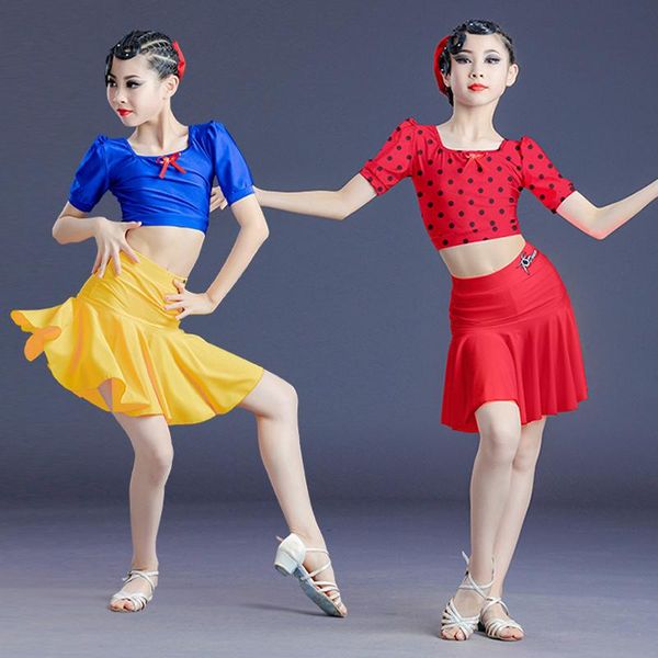 summer children's latin dance costumes professional girls split skirt performance sl4711 stage wear, Black;red
summer children's latin dance costumes professional girls split skirt performance sl4711 stage wear, Black;red