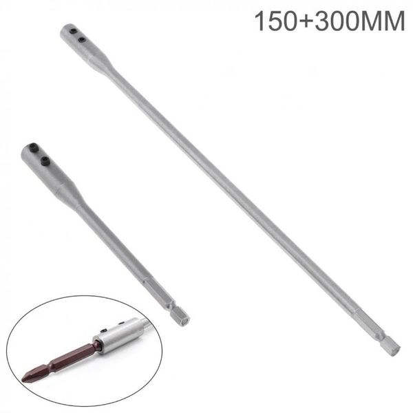 150mm + 300mm alloy steel drill extension rod connecting quick change shank tool with hex and small wrench hand tools
150mm + 300mm alloy steel drill extension rod connecting quick change shank tool with hex and small wrench hand tools