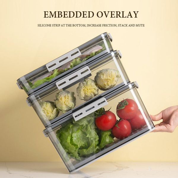 storage bottles & jars fresh produce containers with date fridge drip basket sealing ring design prevent spoilage stackable bearable save sp
storage bottles & jars fresh produce containers with date fridge drip basket sealing ring design prevent spoilage stackable bearable save sp
