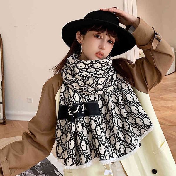 70% off design 2021 new imitation cashmere white scarf for women in autumn and long shawl dual-purpose net red student bib jte7, Blue;gray
70% off design 2021 new imitation cashmere white scarf for women in autumn and long shawl dual-purpose net red student bib jte7, Blue;gray