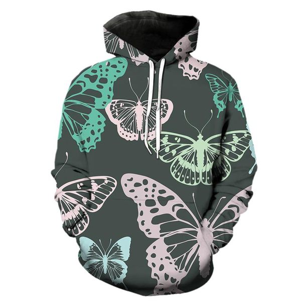 men's hoodies & sweatshirts 2021 cartoon exquisite butterfly 3d print autumn winter trendy sweatshirt men women fashion hoodie pullover, Black
men's hoodies & sweatshirts 2021 cartoon exquisite butterfly 3d print autumn winter trendy sweatshirt men women fashion hoodie pullover, Black