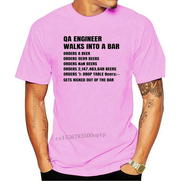 men's t-shirts men t shirt qa engineer walks into a bar software debugging(1) tshirts women-tshirt, White;black
men's t-shirts men t shirt qa engineer walks into a bar software debugging(1) tshirts women-tshirt, White;black