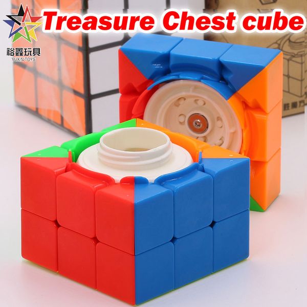 Puzzle Magic Cube YuXin 3x3x3 3*3*3 333 Treasure Chest cube secret Box treasures of box kit special twist wisdom logic gift toys
Puzzle Magic Cube YuXin 3x3x3 3*3*3 333 Treasure Chest cube secret Box treasures of box kit special twist wisdom logic gift toys