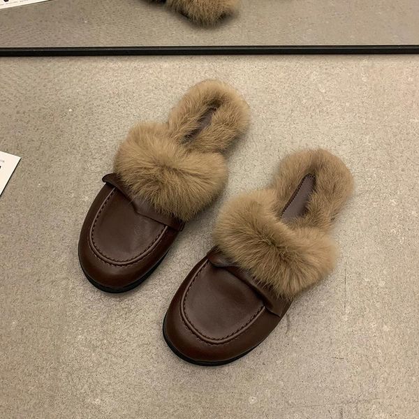 slippers shoes women ladies' cover toe fur flip flops low luxury slides pantofle soft flat plush designer 2021 pu fashion fretw, Black
slippers shoes women ladies' cover toe fur flip flops low luxury slides pantofle soft flat plush designer 2021 pu fashion fretw, Black