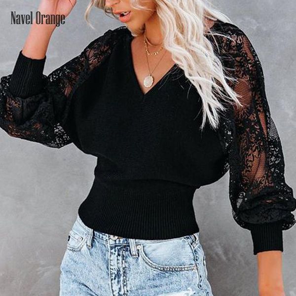 women's blouses & shirts 2021 women v-neck full sleeve slim blouse spring autumn lantern lace casual patchwork pullover streetwear, White
women's blouses & shirts 2021 women v-neck full sleeve slim blouse spring autumn lantern lace casual patchwork pullover streetwear, White