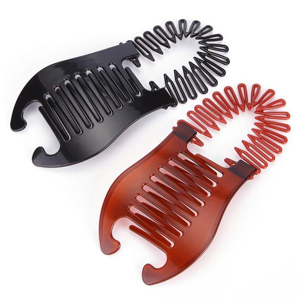hair brushes 2 colors woman girls elastics braider scorpion type holding tool ponytail rubber bands accessories, Silver
hair brushes 2 colors woman girls elastics braider scorpion type holding tool ponytail rubber bands accessories, Silver