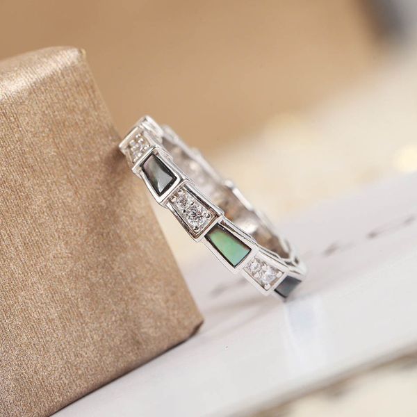 s925 silver luxury design with grey shell punk band ring and diamond for women party wedding engagment jewelry gift with box ps4178
s925 silver luxury design with grey shell punk band ring and diamond for women party wedding engagment jewelry gift with box ps4178