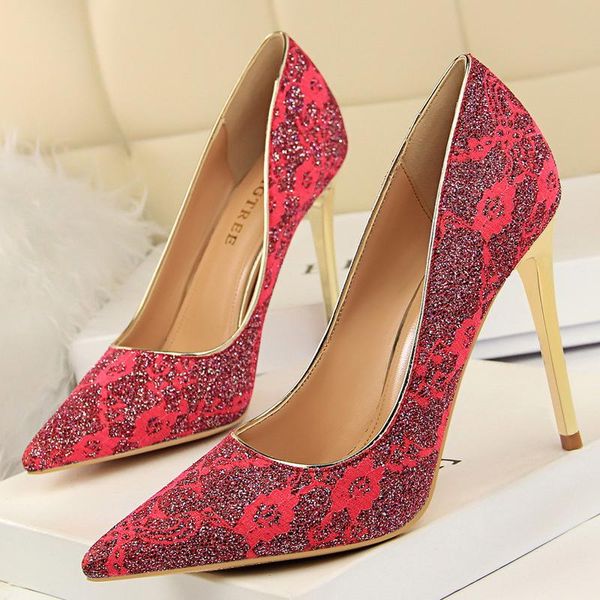 dress shoes bigtree lace sequin cloth woman pumps stiletto heels cm heeled party high women, Black
dress shoes bigtree lace sequin cloth woman pumps stiletto heels cm heeled party high women, Black