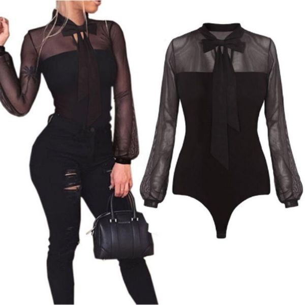 body mechanics clothing summer bodysuit women bow black mock neck patchwork long sleeve back ladies lace mesh transparent 2021
body mechanics clothing summer bodysuit women bow black mock neck patchwork long sleeve back ladies lace mesh transparent 2021