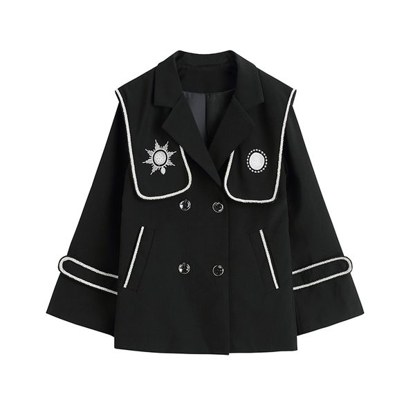 women's suits & blazers qualidade superior do vintage japão coréia jk uniformes blazers feminino jaqueta de manga longa outerwear chiqu, White;black
women's suits & blazers qualidade superior do vintage japão coréia jk uniformes blazers feminino jaqueta de manga longa outerwear chiqu, White;black