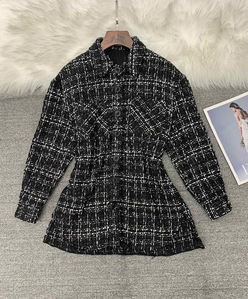 women's jackets the 2021 woolen knitting autumn loose left shoulder shirt type female coat lapels 0831, Black;brown
women's jackets the 2021 woolen knitting autumn loose left shoulder shirt type female coat lapels 0831, Black;brown
