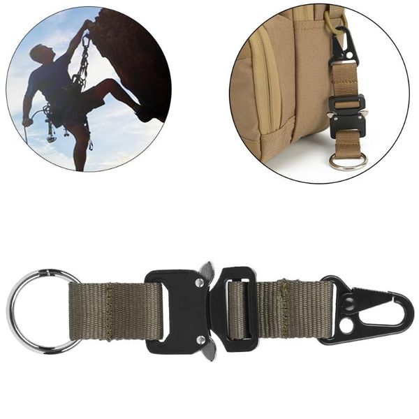 cords, slings and webbing durable nylon tactics hanging buckle carabiner zinc alloy outdoor keychain climbing hook hardware accessory
cords, slings and webbing durable nylon tactics hanging buckle carabiner zinc alloy outdoor keychain climbing hook hardware accessory