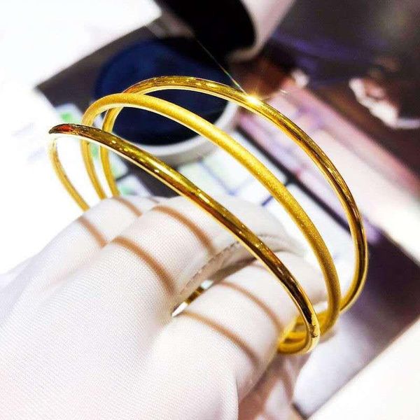 bangle 2021 long-lasting non-fading titanium steel 18k gold-plated jewelry net red three-ring all-match bracelet fashion, Black
bangle 2021 long-lasting non-fading titanium steel 18k gold-plated jewelry net red three-ring all-match bracelet fashion, Black