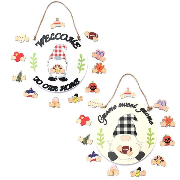 decorative flowers & wreaths t5ef double side gnome doll front door hanger decor with 12 replacement parts
decorative flowers & wreaths t5ef double side gnome doll front door hanger decor with 12 replacement parts
