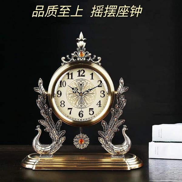 european style metal clock sitting room fashion simple silent home creative table quartz desk & clocks
european style metal clock sitting room fashion simple silent home creative table quartz desk & clocks
