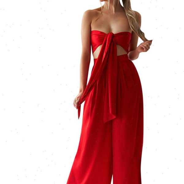 ms. summer explosion irregular personality women tracksuits tie shoulders wide leg pant casual solid color two piece set shein ensemble, Gray
ms. summer explosion irregular personality women tracksuits tie shoulders wide leg pant casual solid color two piece set shein ensemble, Gray
