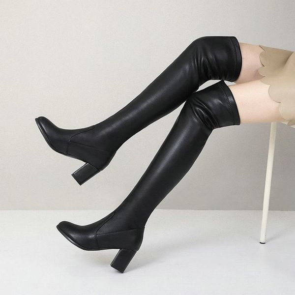 boots zawsthia 2021 winter fleece lined white black block high heels stretch pu overknees women over the knee
boots zawsthia 2021 winter fleece lined white black block high heels stretch pu overknees women over the knee