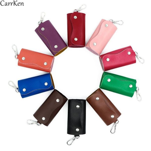 card holders genuine leather key wallets fashion housekeeper keychain casual case for men rings all car, Brown;gray
card holders genuine leather key wallets fashion housekeeper keychain casual case for men rings all car, Brown;gray