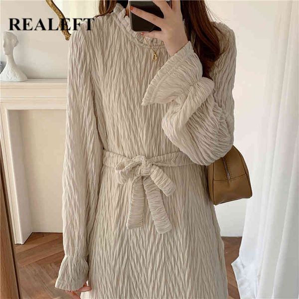 vintage party dress sashes high waist flare sleeve straight lace up female stand collar chic long spring 210428, Black;gray
vintage party dress sashes high waist flare sleeve straight lace up female stand collar chic long spring 210428, Black;gray