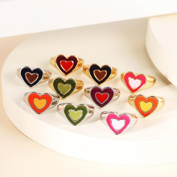 bangle fashion double layer love coffee two-color sweet heart dripping ring 2021, Black
bangle fashion double layer love coffee two-color sweet heart dripping ring 2021, Black