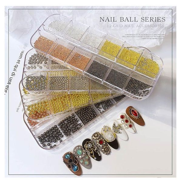 nail art decorations t4mb 12 grids micro steel beads multicolor nails diy embellishment for women girls, Silver;gold
nail art decorations t4mb 12 grids micro steel beads multicolor nails diy embellishment for women girls, Silver;gold