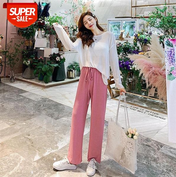 summer korean thin blouse + casual wide-leg pants two-piece sweet girl chic gentle set #mk0u, Black
summer korean thin blouse + casual wide-leg pants two-piece sweet girl chic gentle set #mk0u, Black