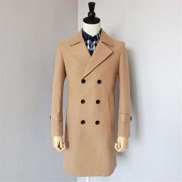 men's wool & blends fashion woolen coat slim double-breasted lapel jaqueta masculina inverno cashmere clothing autumn winter veste homm, Black
men's wool & blends fashion woolen coat slim double-breasted lapel jaqueta masculina inverno cashmere clothing autumn winter veste homm, Black