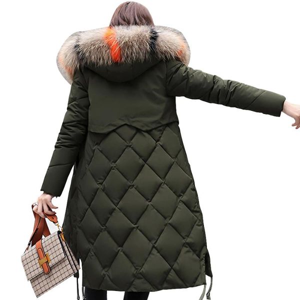 women's trench coats winter coat women 2021 large fur collar hooded cotton-padded long jackets plus size female parka thick warm outwea, Tan;black
women's trench coats winter coat women 2021 large fur collar hooded cotton-padded long jackets plus size female parka thick warm outwea, Tan;black