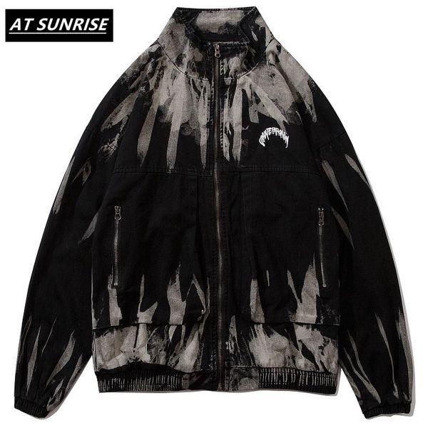 men's jackets at sunrise 2021 hip hop jacket letter embroidery zipper denim sleeve tie dye casual jeans coats street stand, Black;brown
men's jackets at sunrise 2021 hip hop jacket letter embroidery zipper denim sleeve tie dye casual jeans coats street stand, Black;brown