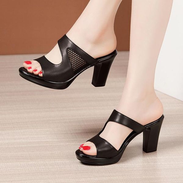 slippers plus size 32-43 block heel platform women wedding shoes summer 2021 mesh high heels slides office footwear, Black
slippers plus size 32-43 block heel platform women wedding shoes summer 2021 mesh high heels slides office footwear, Black
